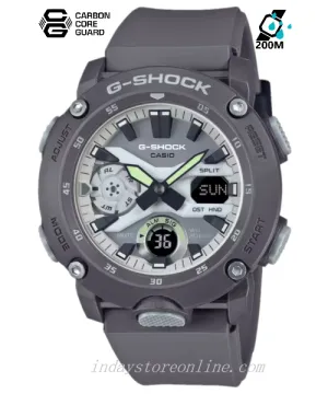 Casio G-Shock Men's Watch GA-2000HD-8A Shock Resistant Carbon Core Guard Structure
